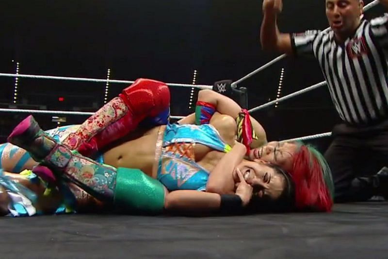 The moment Asuka's NXT reign began